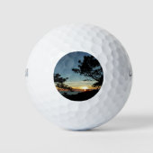Torrey Pine Sunset III California Landschaft Golfball (Vorderseite)