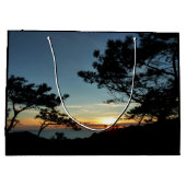 Torrey Pine Sunset III California Landschaft Große Geschenktüte (Rückseite)