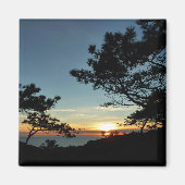 Torrey Pine Sunset III California Landschaft Magnet (Vorne)