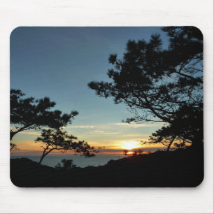 Torrey Pine Sunset III California Landschaft Mousepad