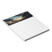 Torrey Pine Sunset III California Landschaft Notizblock (angewinkelt)