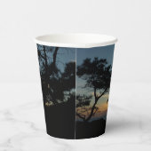 Torrey Pine Sunset III California Landschaft Pappbecher (Rechts)