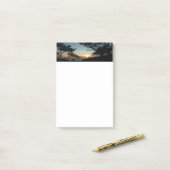 Torrey Pine Sunset III California Landschaft Post-it Klebezettel (Auf Schreibtisch)