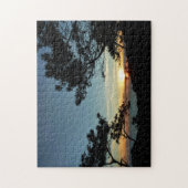 Torrey Pine Sunset III California Landschaft Puzzle (Vertikal)