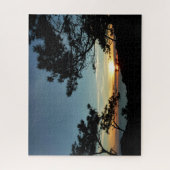Torrey Pine Sunset III California Landschaft Puzzle (Vertikal)
