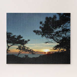 Torrey Pine Sunset III California Landschaft Puzzle