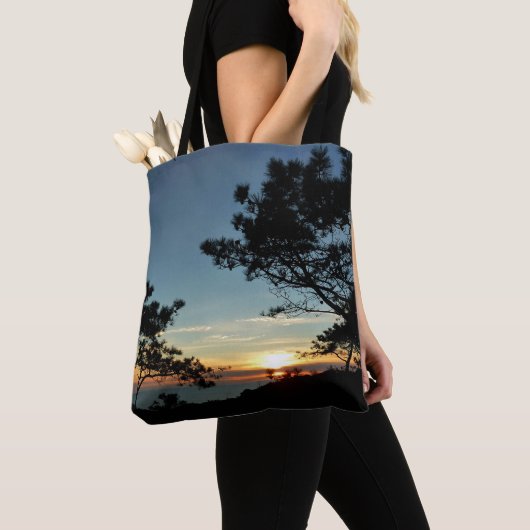 Torrey Pine Sunset III California Landschaft Tasche (Von Nahem)