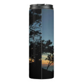 Torrey Pine Sunset III California Landschaft Thermosbecher (Rückseite)