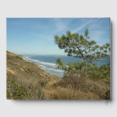 Torrey Pine und California Coastline Landschaft Gästebuch (Rückseite)