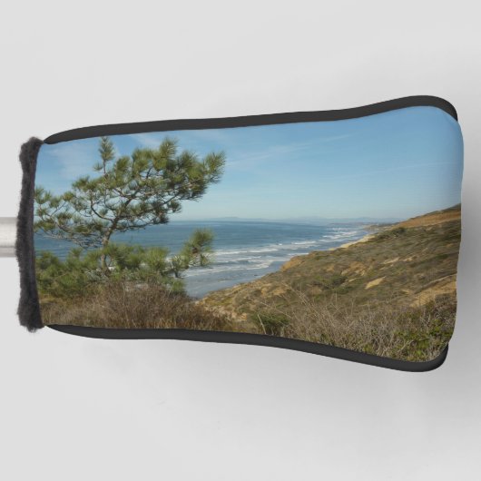 Torrey Pine und California Coastline Landschaft Golf Headcover (Vorderseite)
