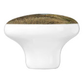 Torrey Pine und California Coastline Landschaft Keramikknauf (Seitenansicht)