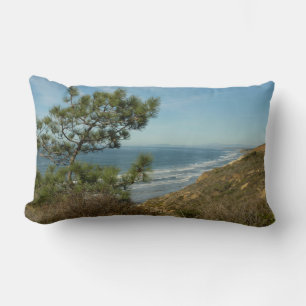 Torrey Pine und California Coastline Landschaft Lendenkissen