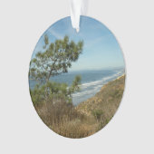 Torrey Pine und California Coastline Landschaft Ornament (Vorderseite)