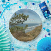 Torrey Pine und California Coastline Landschaft Pappteller (Party)