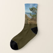 Torrey Pine und California Coastline Landschaft Socken (Links - Außen)