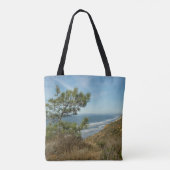 Torrey Pine und California Coastline Landschaft Tasche (Rückseite)