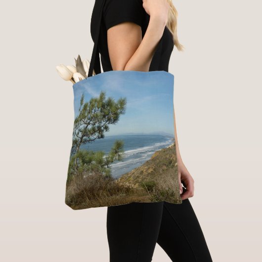 Torrey Pine und California Coastline Landschaft Tasche (Von Nahem)