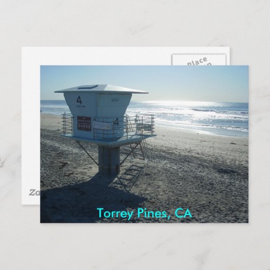 Torrey Pines, CA Postkarte (Vorne/Hinten)