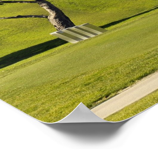 Torrey Pines Golfplatz Poster (Ecke)