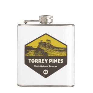 Torrey Pines Staat Reserve Kalifornien Flachmann