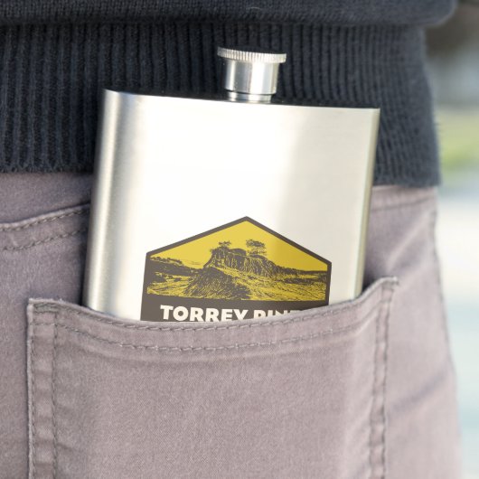 Torrey Pines Staat Reserve Kalifornien Flachmann (Beispiel)