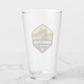 Torrey Pines Staat Reserve Kalifornien Glas (Rückseite)