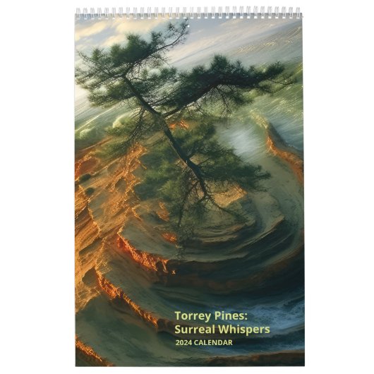 Torrey Pines: Surreal Whispers Kalender (Titelbild)