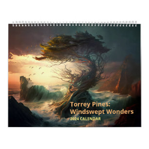 Torrey Pines: Windswept Wonders Kalender