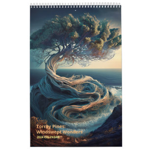 Torrey Pines: Windswept Wonders Kalender