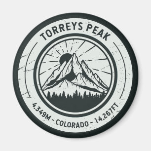 Torreys Peak Colorado Wandern Magnet