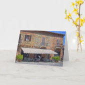 "Torrita Di Siena, Toskana" Gruß-Karten Karte (Gelbe Blume)