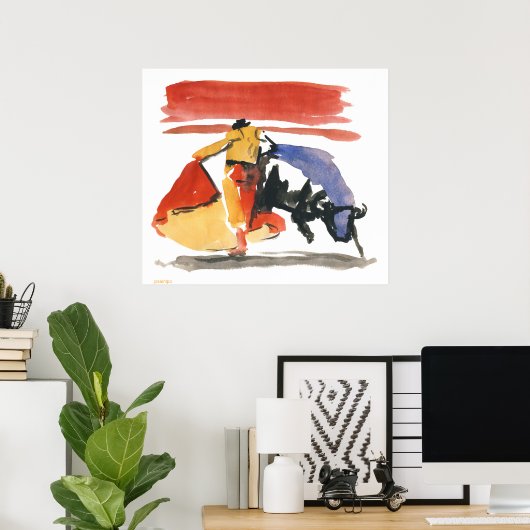 Torro und Torrero Poster (Heimbüro)