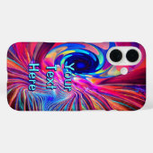 Torsion Wave Case-Mate iPhone Hülle (Rückseite (Horizontal))