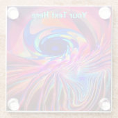 Torsionswelle Glasuntersetzer (Rückseite)