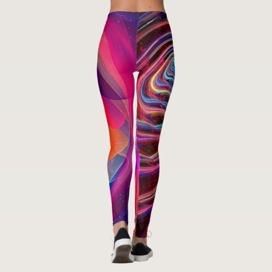 Torsionswelle Leggings (Rückseite)