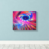 Torsionswelle Leinwanddruck (Insitu (Holzboden))