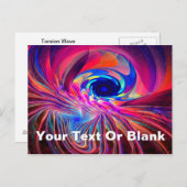 Torsionswelle Postkarte (Vorne/Hinten)