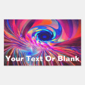 Torsionswelle Rechteckiger Aufkleber (Vorderseite)