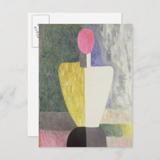 Torso, 1928-32 postkarte (Vorne/Hinten)