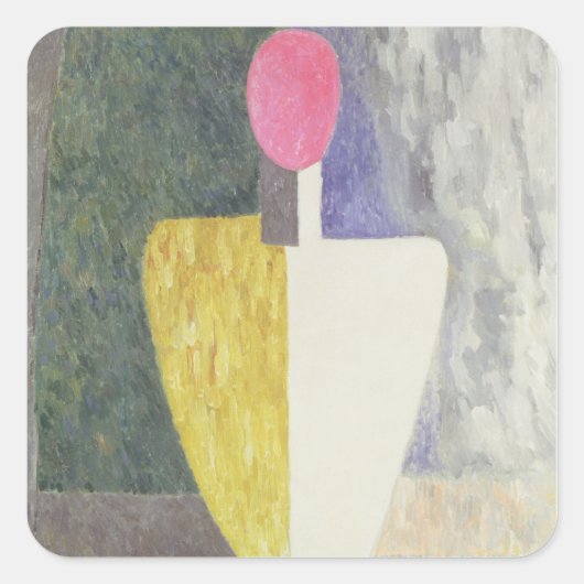 Torso, 1928-32 quadratischer aufkleber (Vorderseite)