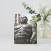 Torso Botero Postkarte (Stehend Vorderseite)