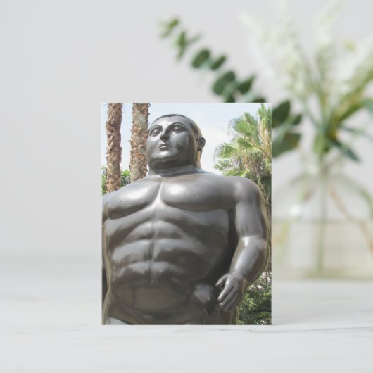 Torso Botero Postkarte (Stehend Vorderseite)
