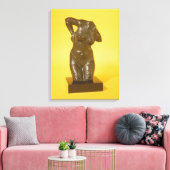 Torso (Bronze) Leinwanddruck (Insitu (Wohnzimmer))