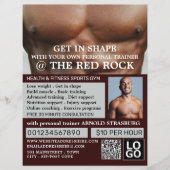 Torso, Personal Trainer, Gym Advertising Flyer (Vorne)