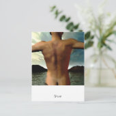 Torso Postkarte (Stehend Vorderseite)