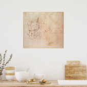 Torso-Studie Poster (Küche)