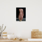 Torso von Frauen, wahrscheinlich Königin Nefertiti Poster (Küche)