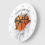 Torte Basketball Große Uhr (Winkel)