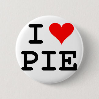 Torte der Liebe I (schwarze Beschriftung) Button