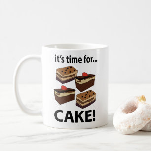 Torte Es ist Zeit für Torte Kaffeetasse